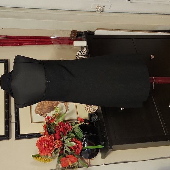 Black Sparkly Cocktail Dress - Picture 2 of 4